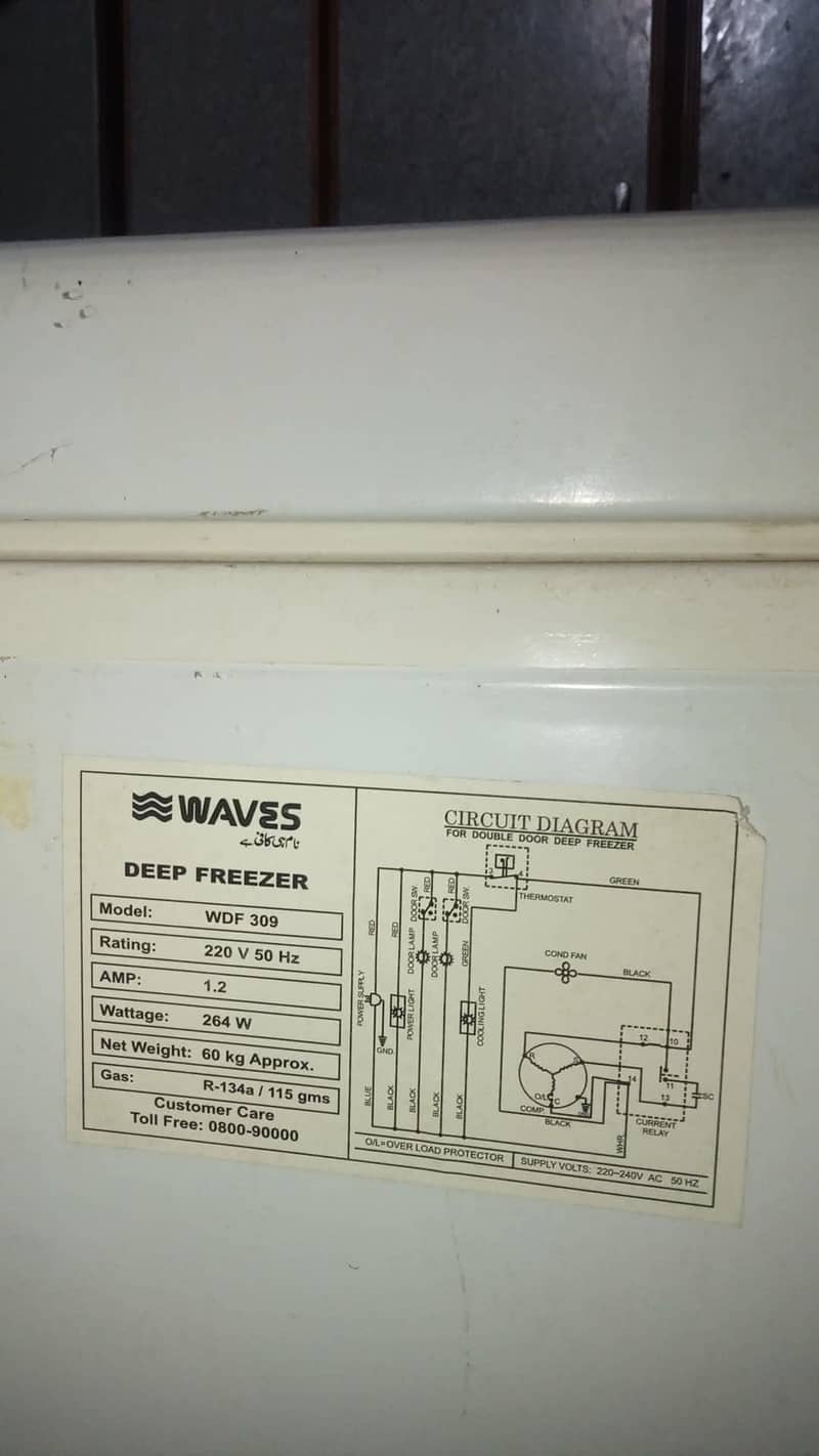 deep freezer single door 2