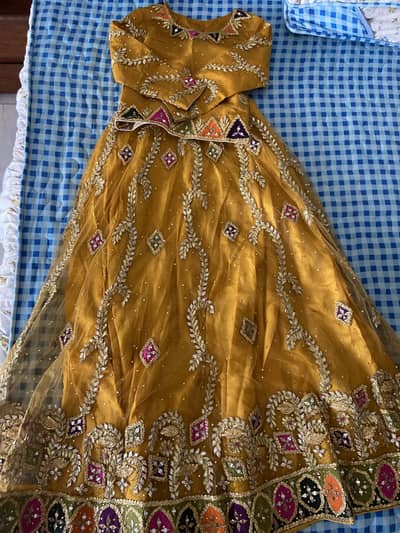 Mehndi brial lehnga