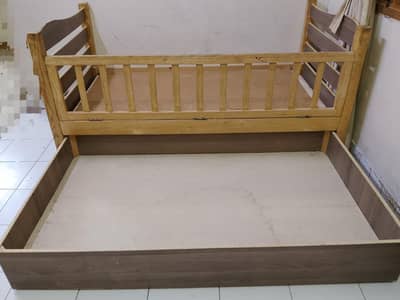 sliding kids bed for 2