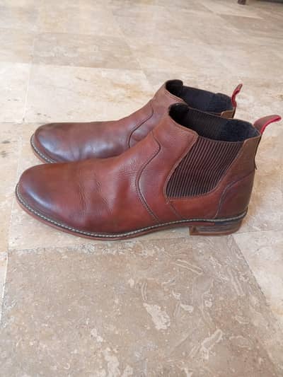 Original Leather Chelsea Boots – Size EUR 45/ UK 11