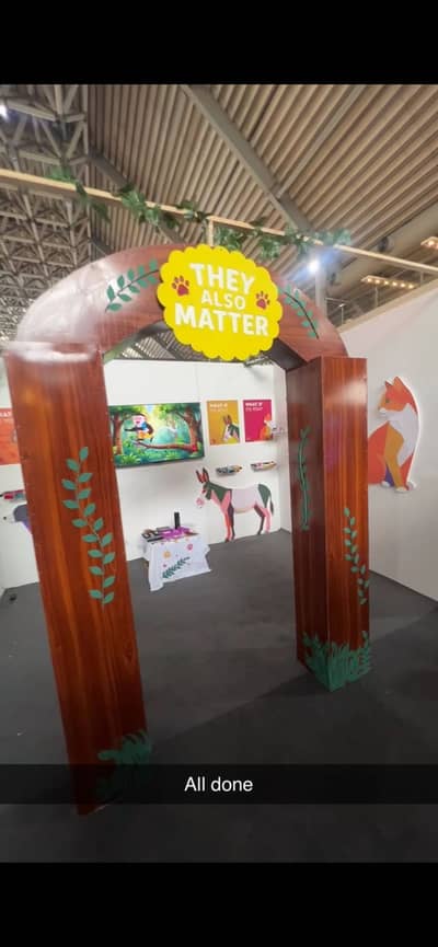 Pillers entrance for exhibition/ birthday decoration