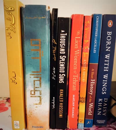 8 Books Collection for Sale – Rs. 3,000