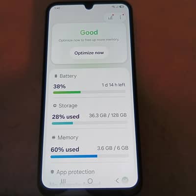 Samsung A15 4g 128/6 KIT only white (no box)