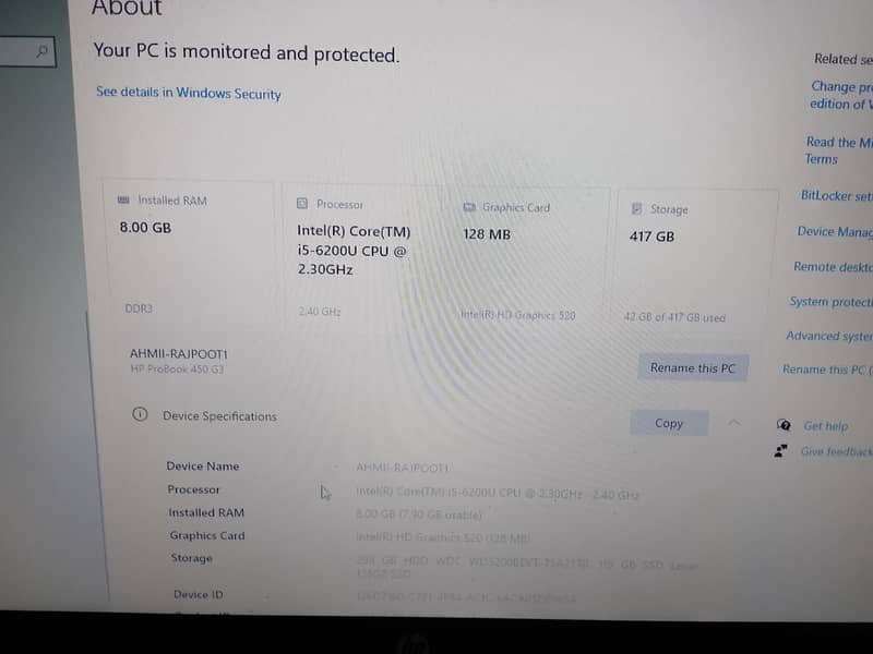 hp pro book 7