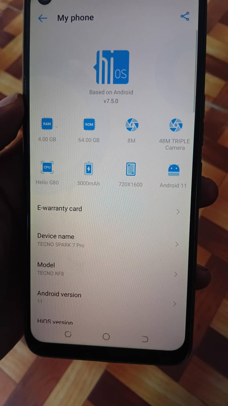 Tecno Spark 7 Pro 1