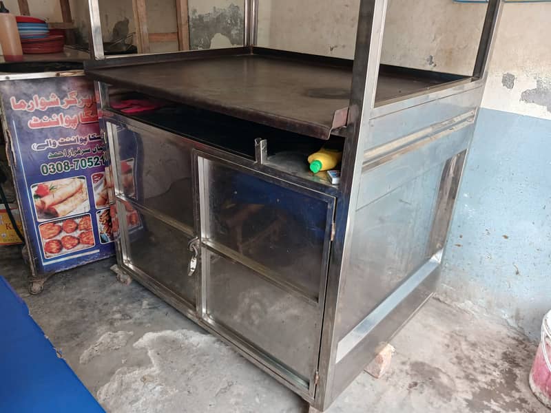 Burger counter 0