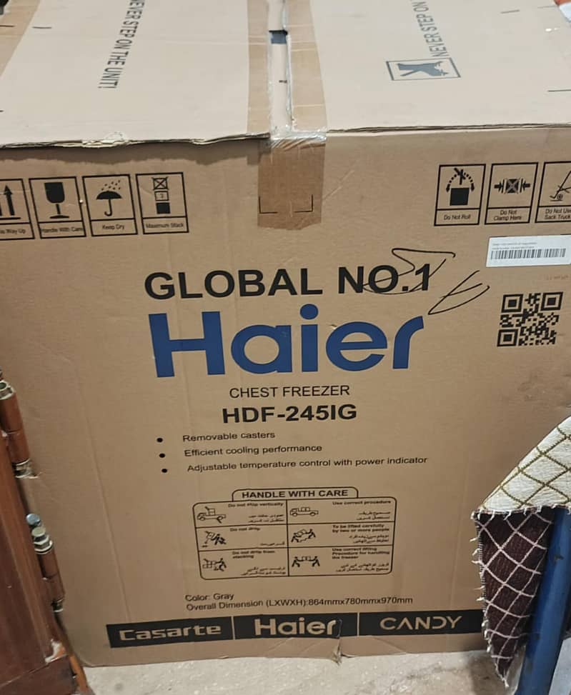 Haier freezer 2