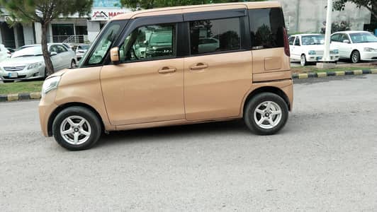 Suzuki spacia 2014 model. Registered 2018.
