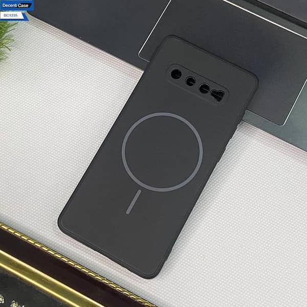 Classic SOft Silicone Case for Samsung Galaxy S10 Plus - Black