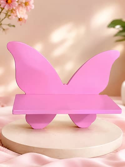 Butterfly Wall Shelf | Decorative Wall Shelf | Wooden Shelf |Kids Room
