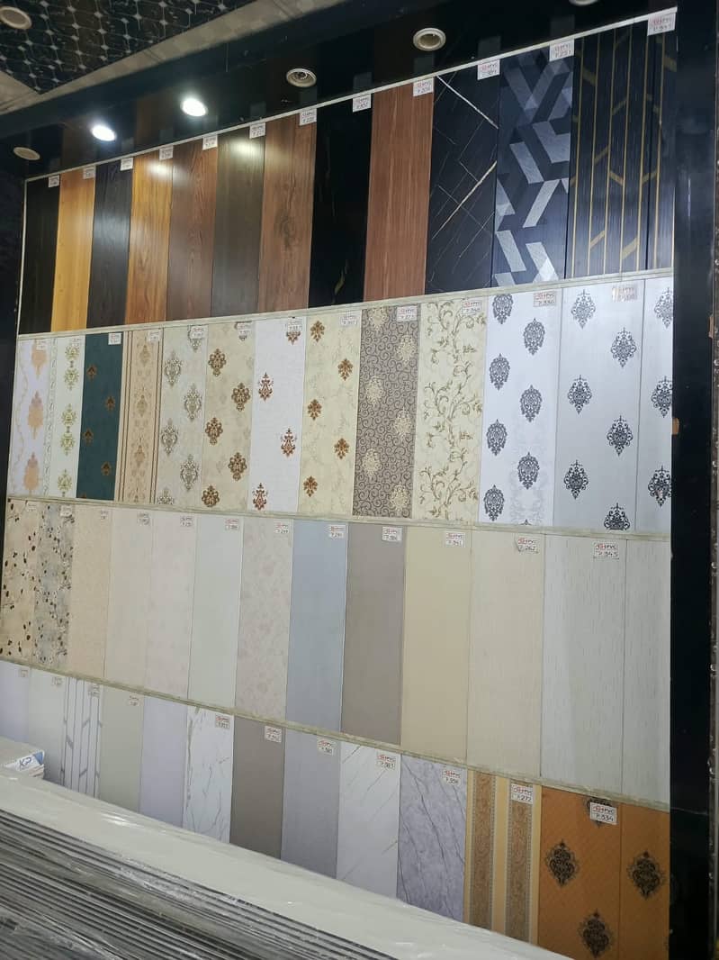 PVC Wallpanel-Wpc wall panel-Fluted panel-Solid panel-Hard paneling 1