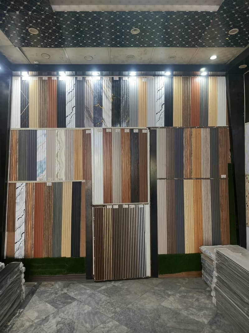 PVC Wallpanel-Wpc wall panel-Fluted panel-Solid panel-Hard paneling 2