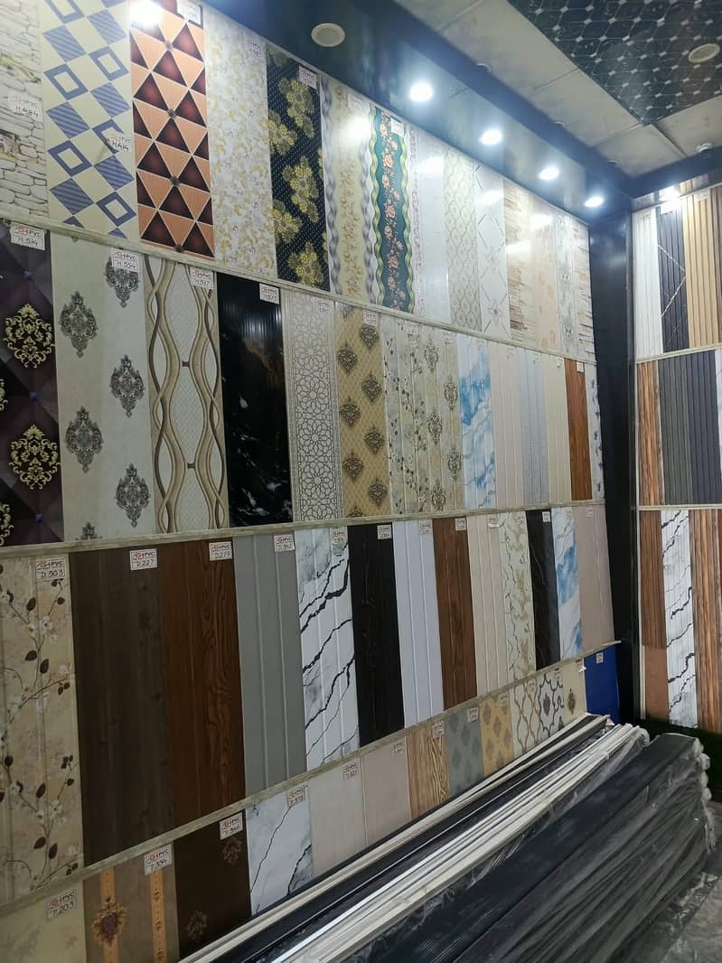 PVC Wallpanel-Wpc wall panel-Fluted panel-Solid panel-Hard paneling 3
