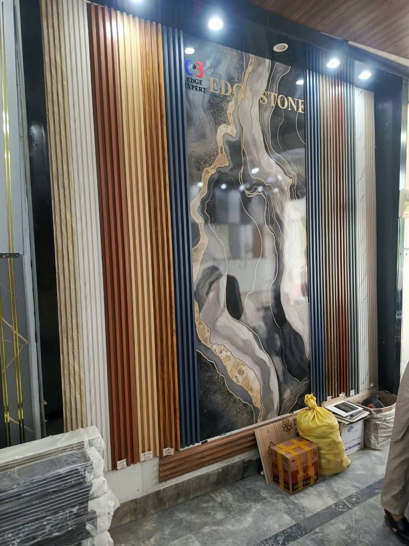 PVC Wallpanel-Wpc wall panel-Fluted panel-Solid panel-Hard paneling 6