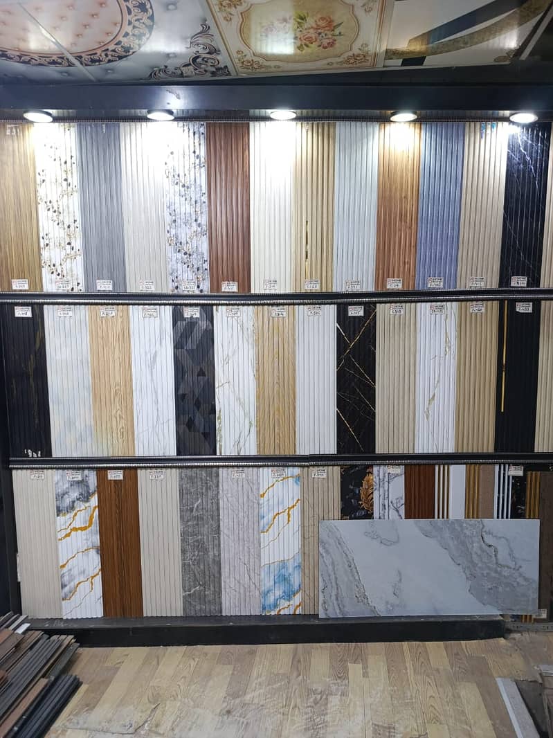 PVC Wallpanel-Wpc wall panel-Fluted panel-Solid panel-Hard paneling 10