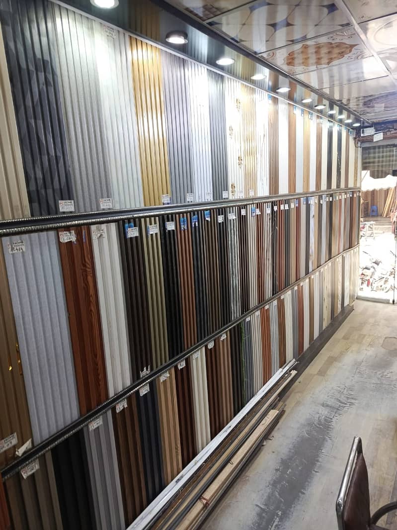 PVC Wallpanel-Wpc wall panel-Fluted panel-Solid panel-Hard paneling 11