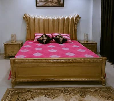 Wooden Master Bed