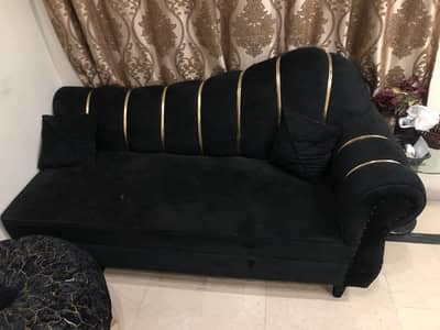 Deewan sofa and rounf floor ccushions