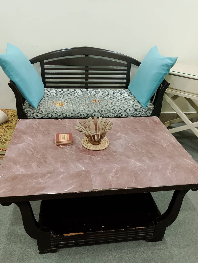 Sofa with table 2
