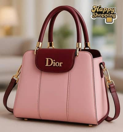 DIOR STYLE PU SHOULDER BAG FOR GIRLS 8*13*8