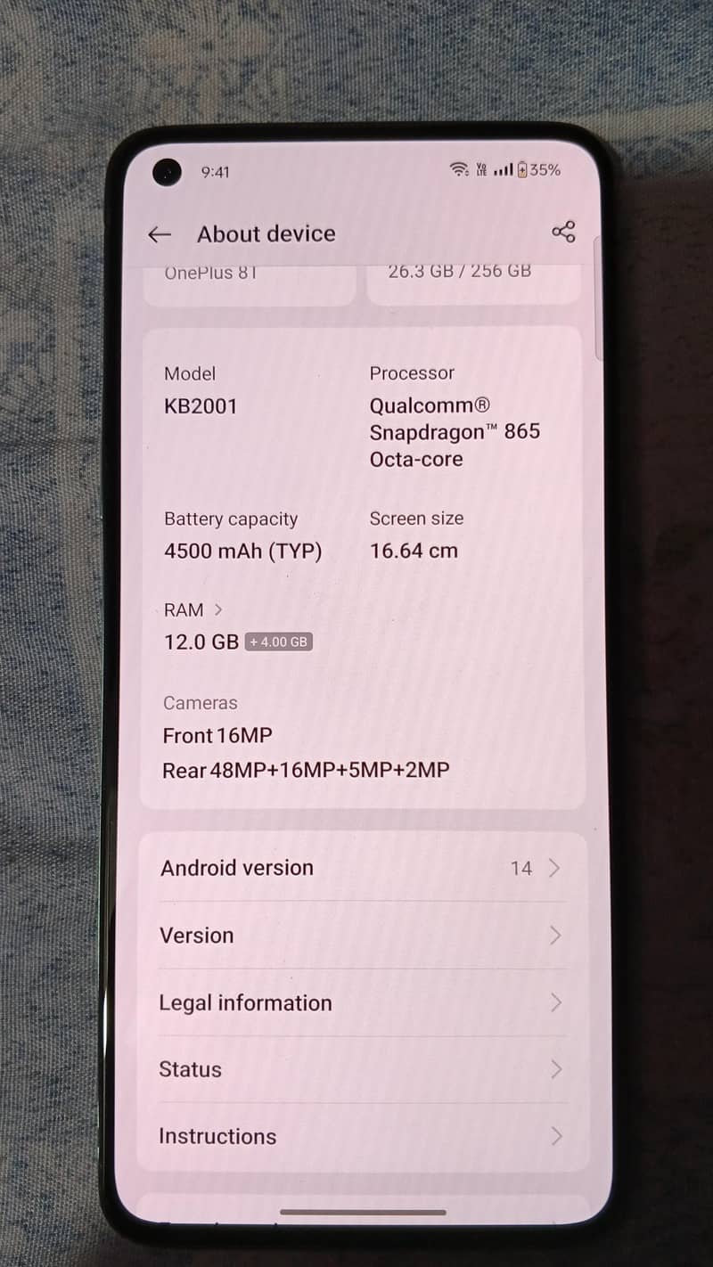 One Plus 8T 0