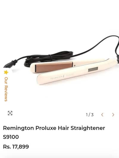 hair straightner