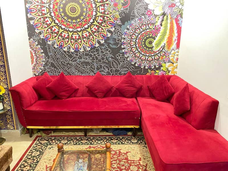 L shape Sofa/8 seater 0