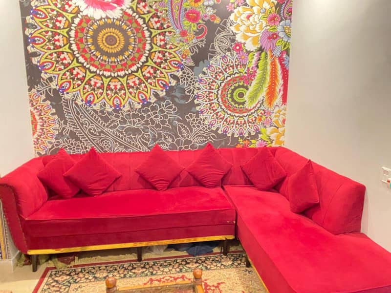 L shape Sofa/8 seater 1