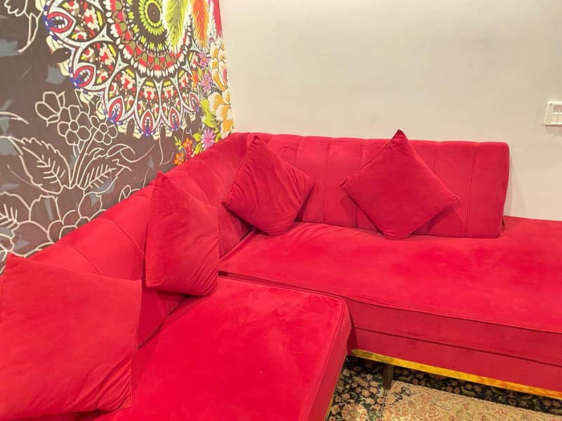 L shape Sofa/8 seater 3