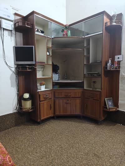 TV rack and dressing