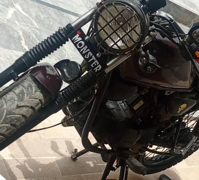 Honda pridor converted into Cafe Racer
