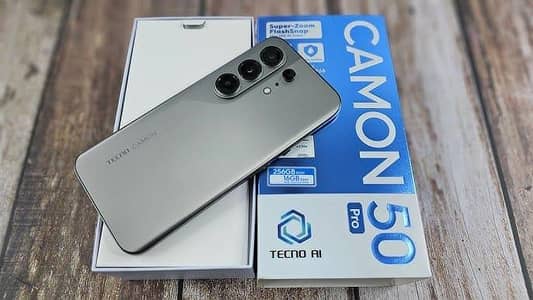 Tecno Camon 50 Pro - Like New - 256GB - 8GB RAM