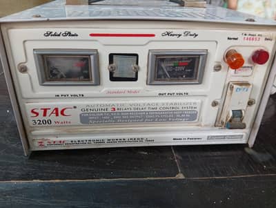 STAC 3200 Watts Automatic voltage stabilizer