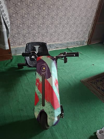 Electric cycle and standing scotti