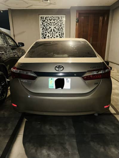 Toyota Corolla GLI Automatic 2015