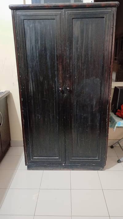 wooden 2 door wardrobe for kids