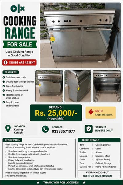 Cooking Range