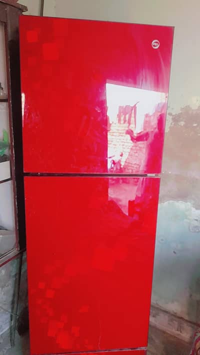 pel glass door refrigerator