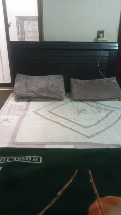 King Wooden Bed
