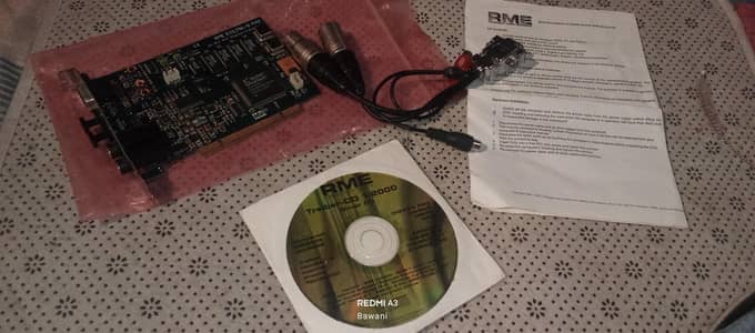 RME DIGI96/8(PAD-professional PCI sound card / audio in interface