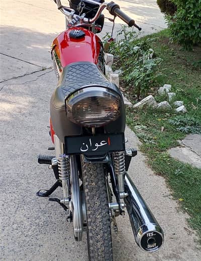 Honda 125 26 model modified in double Saman