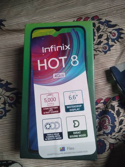 INFINIX HOT 8 (4.64) (with box)