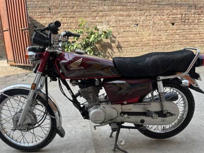 CG 125 red for sale
