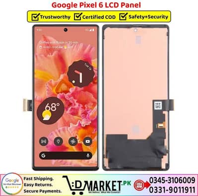 Pixel 6 origanal panal only parts