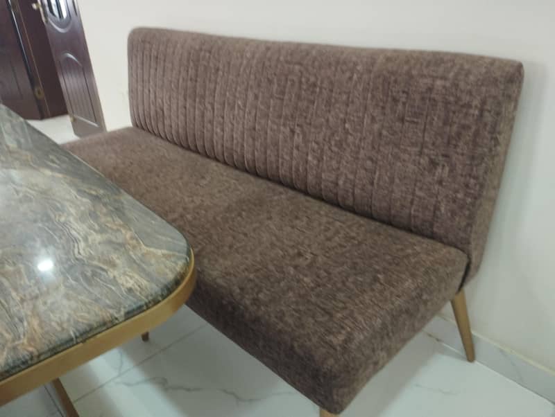 DINNING TABLE AND SOFA 2