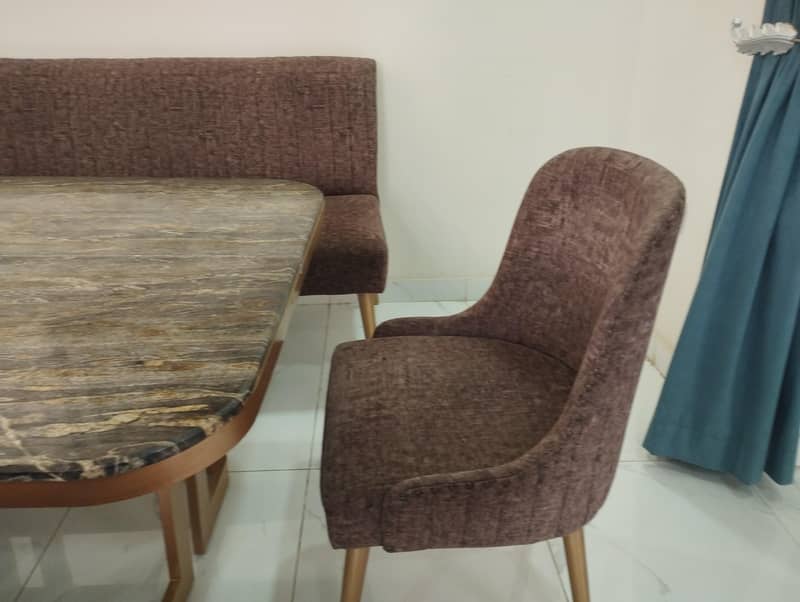 DINNING TABLE AND SOFA 3