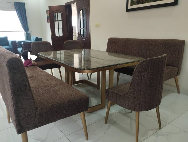 DINNING TABLE AND SOFA 7