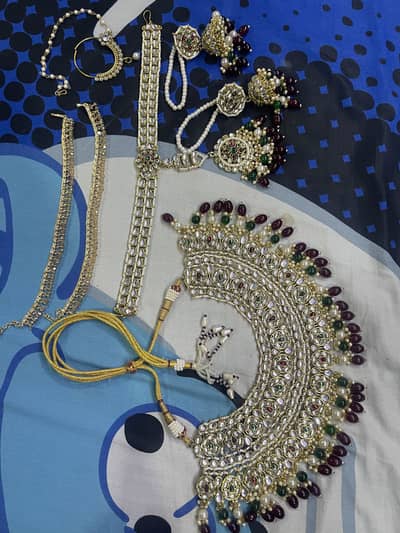 Wedding  complete set Kundhan Set