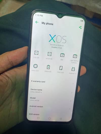 Infinix Smart 6 Only phone 3/64 all ok