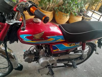 HONDA CD 70 2017 MODEL GOOD CONDITION